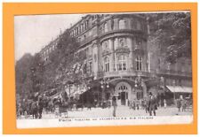 PARIS IX° / ATTELAGE & VELO TRIPORTEUR au THEATRE DU VAUDEVILLE animé début 1900