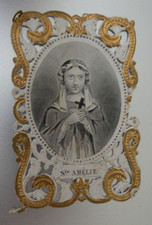 image pieuse canivet dentelle sainte amelie Villemur
