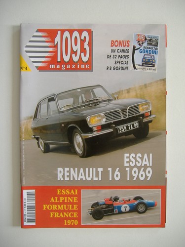 1093 magazine renault 16 - renault,