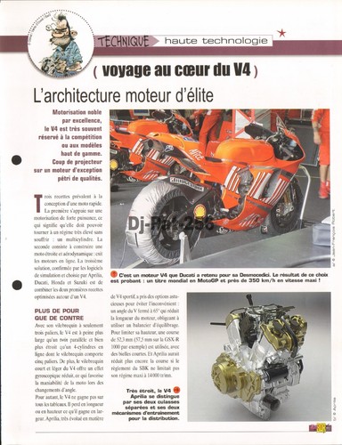 Fiche moto technique - technique, moteurs