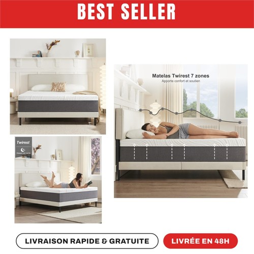 Matelas twirest 180x200 - matelas,