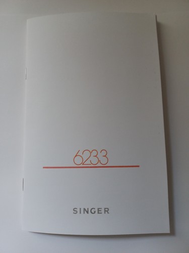 Singer 6233 manual for - singer, sewing