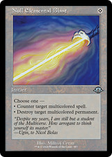 Magic MTG - Null Elemental Blast - MINT/NMINT - EN - FOIL