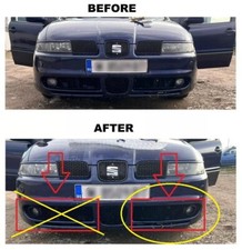 Grille avant Seat Leon/Toledo 1M FR 1M pour pare-chocs nid d'abeille 1 pièce ...