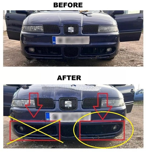 Grille avant seat leon toledo - grille, leon/toledo
