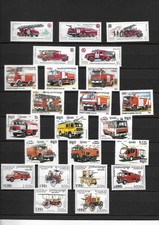 4 séries de timbres