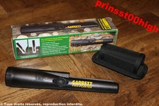 Détecteur de métaux NEUF Garrett Pro Pointer + Holster & Notice + Metal Detector