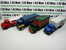 lot 4 CAMIONS truck LKW 1/43