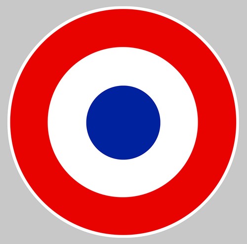 Cocarde france autocollant - ,