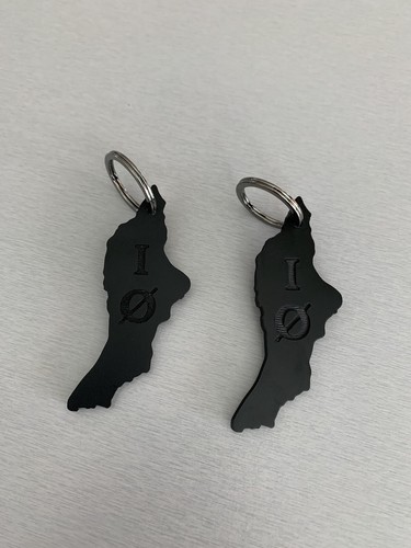 Porte clefs clé - 2x,