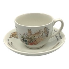 Tasse et soucoupe Wedgwood nouvelle impression Peter Rabbit du Japon