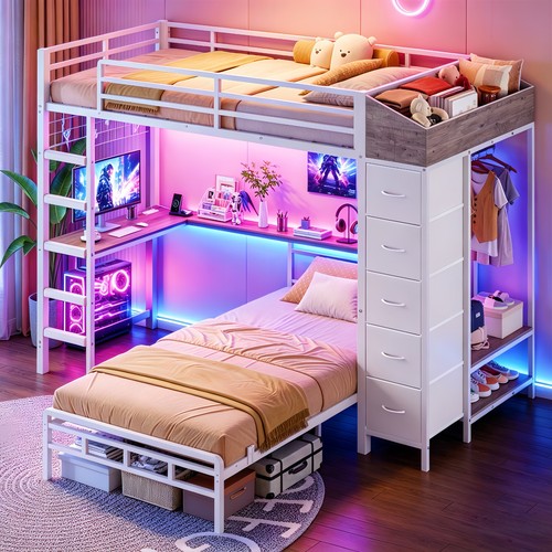 Bunk bed twin over - twin, with