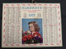 Almanach des ptt 1957 - almanach, oller