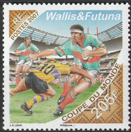 Wallis futuna 687 mnh coupe - futuna,