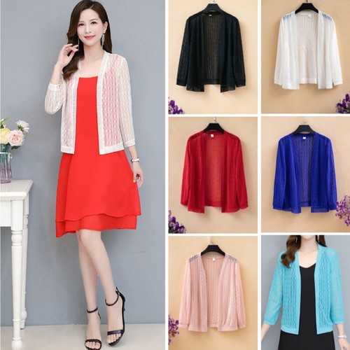 Femmes dentelle cardigan court - cardigan,