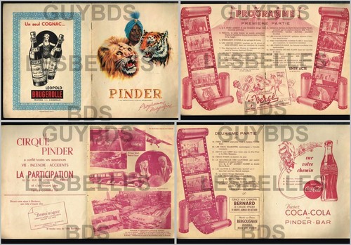 Ancien programme cirque circus - ancien,