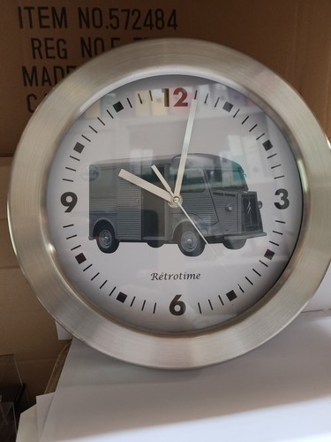 Pendule horloge retrotime - horloge,