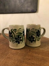 2 CHOPES A BIÈRE EN GRÈS