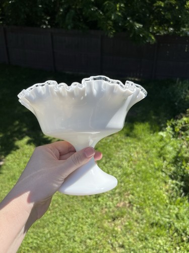 Vintage fenton milk glass - vintage,
