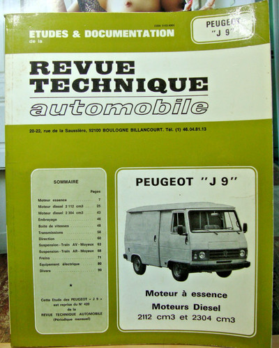 Rta revue technique - rta, automobile