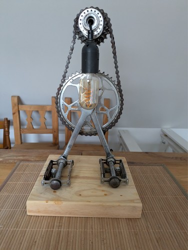 Lampe industrielle vintage - lampe,