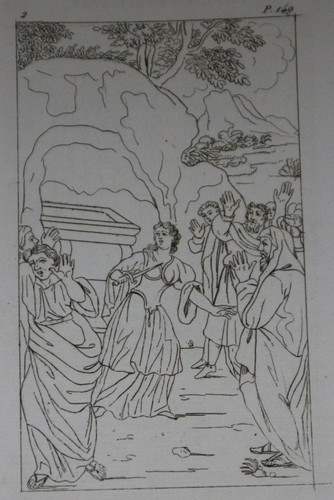 Ancienne gravure mythologie - ancienne,