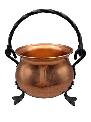 Vintage chaudron cache - chaudron,