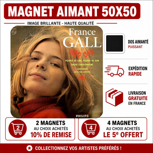 Magnet france gall - -,