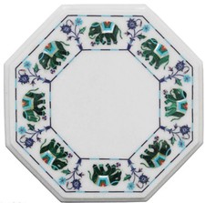 18" Marble table top pietra