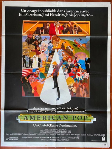 Affiche american pop ralph - affiche,