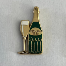 73 - Pin's BOUTEILLE DE CHAMPAGNE DIAMANT BLEU - ARTHUS BERTRAND