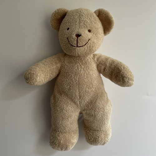 Peluche doudou ours beige - peluche,