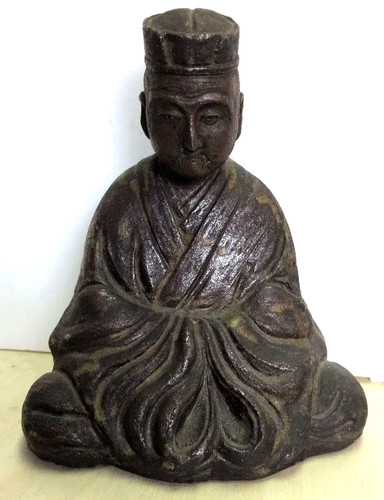 Statue poterie vintage