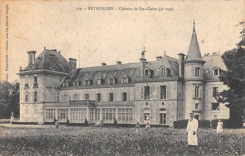 Cpa rethondes chateau - 60,