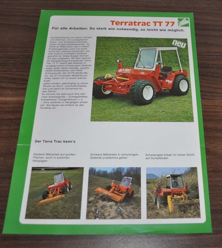 Aebi terratrac tt77 - terratrac, truck