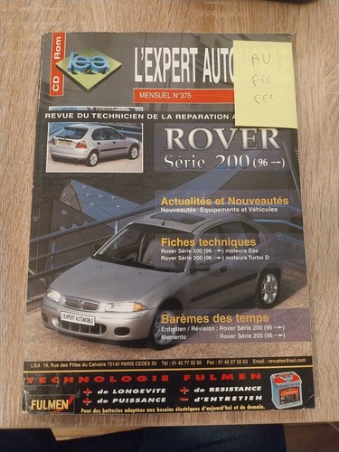 Revue technique rover - technique, 200