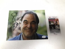 OLIVER STONE SIGNED PHOTO SCARFACE JFK PLATOON WALL STREET JSA COA OSCAR!!