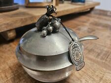 Royal  Pewter  Sucrier  Etain