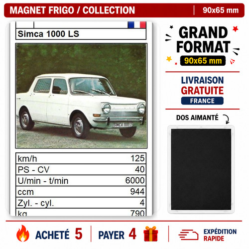 Magnet frigo simca - frigo,
