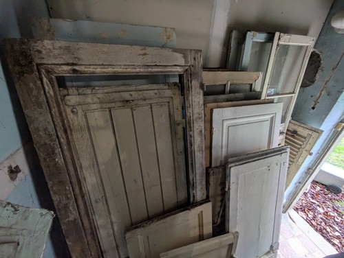 Portes volets anciens lot - portes,