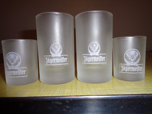 Lot four jagermeister - 4,