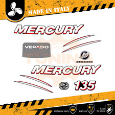 Décalcomanies adhésif Moteur hors-bord Mercury 135 Ch - Verado Super Charger