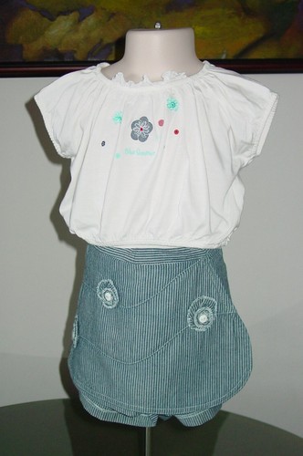 Nwt catimini palm beach - palm, skort