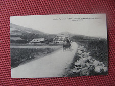 ++"1524"    CPA    BAGNERES DE BIGORRE   ROUTE D ASTE   ANIMEE CALECHE