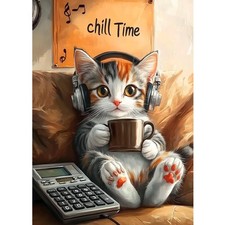 Peinture Diamant Adulte Chat