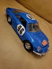 ALPINE A110 RENAULT..BERLINETTE..BURAGO..BLEU..1/24..NUMÉRO 96..