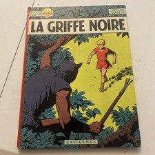 Livre ALIX  LA GRIFFE NOIRE  Editions Casterman 1968