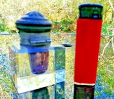 ancien encrier en cristal
