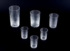 Baccarat, France. Lot de six