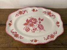 Ancien Plat Ovale Luneville KG